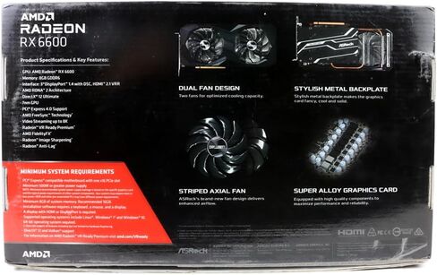 ASRock RX 6600 8GB CLD Challenger D gddr6 (متجدد) in Kuwait