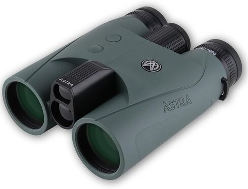 مناظير Astra Optix Laser Rangefinder 10x42 للصيد والرماية والجولف - نطاق 1760 أو 2600 ياردة، مقذوفات مدمجة، شاشة LCD عالية الدقة، دقة سريعة 0.1 ثانية ± 1 ياردة in Kuwait