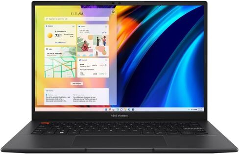 ASUS Vivobook S 15 Laptop, 15.6" 1920 x 1080, AMD Ryzen 9 6900HX 8-Core, 24GB DDR5, 1TB SSD, Windows 11 Pro, Backlit Keyboard, Wi-Fi 6, Bluetooth 5.2, 720p HD Camera, Indie Black in Kuwait