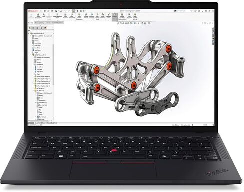 Lenovo ThinkPad P14s Gen 6 Workstation, AMD Ryzen AI 9 HX PRO 370, AMD Radeon 890M, 14.5" FHD (1920 x 1200) IPS Anti-Glare, 500 nits, 64 GB DDR5, 2 TB SSD, 5MP IR Camera, WiFi 7, Win 11 Pro - Black in Kuwait
