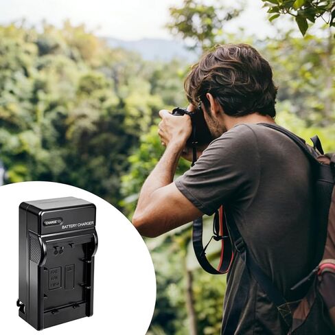 NP-FW50 Battery Charger for Sony A6100 A6400 A5100 A6500 A6300 A6000 A5000 A7 A7 II A7R A7R II A7R2 A7S A7S II A7S2 A55 RX10 NEX-3 5 7 Series Camera Portable Design Charger in Kuwait