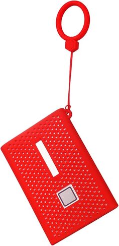 Silicone Storage Case Protective Cover - Fit for Samsung T7 Touch Portable Solid State Drive SSD Anti-Scratch Sleeve Protector (Red) in Kuwait