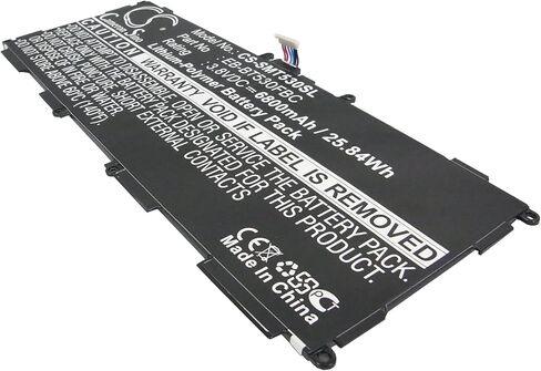 Cameron Sino Battery for Samsung Galaxy Tab 4 Education, Galaxy Tab4 10.1, SM-T530, SM-T531, SM-T533, SM-T535, SM-T537, SM-T537A, SM-T537R4 6000mAh in Kuwait
