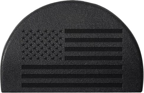 NDZ Performance Jentra JP2 Grip Plug for Glock Gen 1-3 26 27 28 33 39 9MM .40 .357 .45 Gap Laser Engraved in Black - US Flag in Kuwait