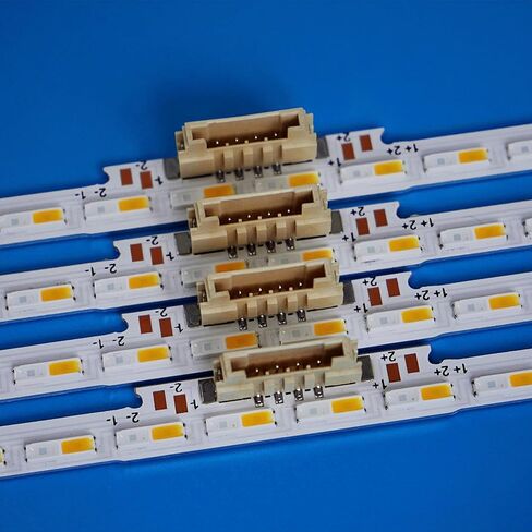 4 قطع شرائط الإضاءة الخلفية LED لـ 85Q60A BN96-52583A UN85AU800DFXZA QN85Q70AAFXZA QN85Q60AAFXZA QN85Q60CAFXZA QN85LS03AAFXZA QN85Q7DAAF S1A8-850SM0-R0 S1Q7-850SM0-R0 in Kuwait