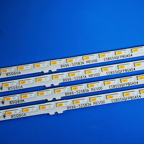 4 قطع شرائط الإضاءة الخلفية LED لـ 85Q60A BN96-52583A UN85AU800DFXZA QN85Q70AAFXZA QN85Q60AAFXZA QN85Q60CAFXZA QN85LS03AAFXZA QN85Q7DAAF S1A8-850SM0-R0 S1Q7-850SM0-R0 in Kuwait