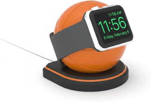 Basketball Watch Stand Compatible with Apple Watch – Unique Basketball Gifts for Men & Women, Funny Basketball Gifts for Him or Dad, for Basketball Lovers in Kuwait
