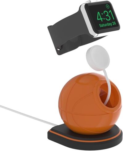 Basketball Watch Stand Compatible with Apple Watch – Unique Basketball Gifts for Men & Women, Funny Basketball Gifts for Him or Dad, for Basketball Lovers in Kuwait