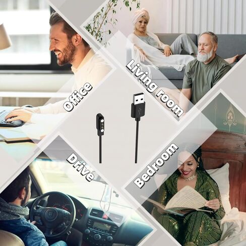 متوافق مع كابل الشحن المغناطيسي CMF by Nothing Smartwatch لـ Watch Pro/Pro 2/Watch 3 Pro in Kuwait