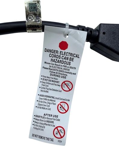 Kentek 1 Ft Power Cord 3 Prong Extension Y Cable NEMA5-15P to 2 X NEMA5-15R 14 AWG 15A Black Heavy Duty Male to 2X Female Power Splitter in Kuwait