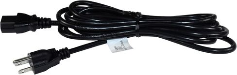 HQRP 10ft AC Power Cord Compatible with Egnater Rebel-20 Mark II, Rebel-30 MKII Tube Head Amp Amplifier Mains Cable, UL Listed in Saudi Arabia