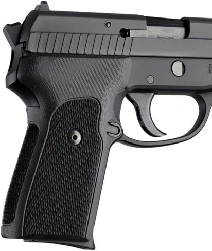Hogue Checkered G10 Grip for SIG Sauer P239, Solid Black - 31179 in Kuwait