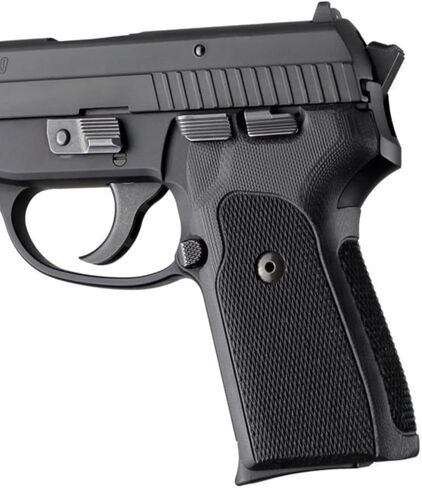 Hogue Checkered G10 Grip for SIG Sauer P239, Solid Black - 31179 in Kuwait
