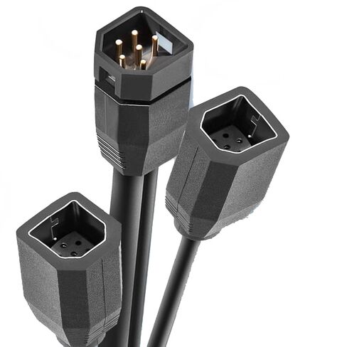 Replacement for Humminbird 720101-1 9 M SIDB Y 9-Pin Side Imaging Dual Beam Splitter Cable, for Helix 5/7/8/9/10/12/15(Current) 300 700 800 900 Series, 33inch in Kuwait