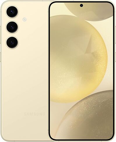 SAMSUNG Galaxy S24+ Plus Cell Phone, 512GB AI Smartphone, Unlocked Android, 50MP Camera, Fastest Processor, Long Battery Life, US Version 2024, Amber Yellow (Renewed) in Kuwait