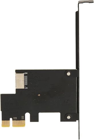 بطاقة توسيع USB 3.2 Gen1 PCIE باللون الأسود، واجهة متعددة، نقل عالي السرعة ينطبق على مستخدمي WINLinux، حاجز معدني واحد (PCIE X1 إلى USB3.2) in Kuwait