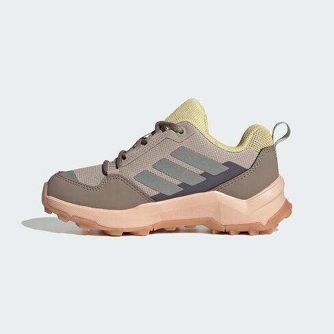 حذاء Adidas للجنسين Terrex AX4R Endless Ripstop منخفض للمشي لمسافات طويلة (طفل صغير/طفل كبير) لثة/برتقالي نصف تأثير/رمادي داكن رائع 1 متوسط in Kuwait
