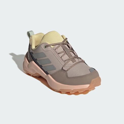 حذاء Adidas للجنسين Terrex AX4R Endless Ripstop منخفض للمشي لمسافات طويلة (طفل صغير/طفل كبير) لثة/برتقالي نصف تأثير/رمادي داكن رائع 1 متوسط in Kuwait