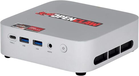 OpenClaw Mini PC – Preinstalled AI Agent System, Ryzen 3 4300U, 16GB RAM, 256GB SSD, Windows 11 Pro, Triple 4K (HDMI/DP/USB-C) Mini Desktop Computer in Kuwait