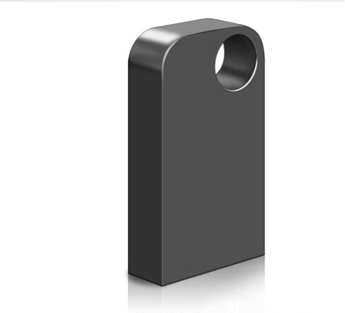 محرك فلاش USB سعة 128 جيجابايت مع محول من النوع C وحبل، محرك قلم معدني USB 2.0 عالي السرعة، عصا ذاكرة تخزين صغيرة للهاتف/الوسادة/الكمبيوتر الشخصي/الكمبيوتر المحمول - (أسود 128 جيجابايت) in Kuwait
