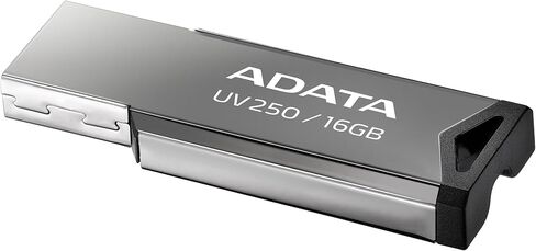 محرك القلم A-Data UV250 16 جيجابايت USB 2.0 فضي in Kuwait