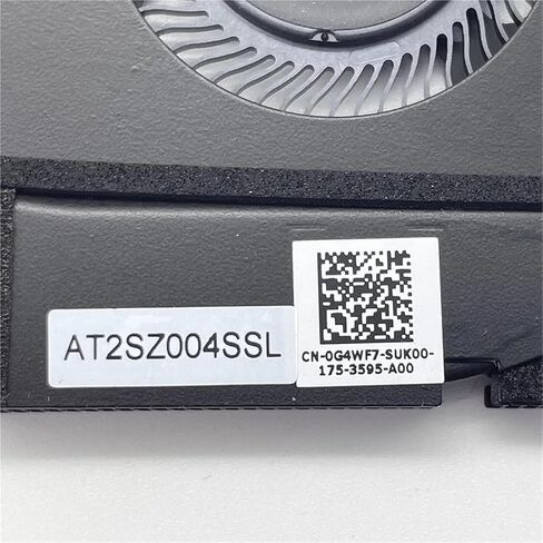 0G4WF7 G4WF7 لـ XPS13 9300 9310 مروحة تبريد الكمبيوتر المحمول تبريد غرفة التبريد مع مروحة in Kuwait