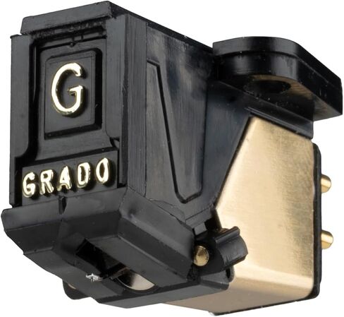 خرطوشة فونو Gold4 من سلسلة Grado Prestige - حامل قياسي (1/2 بوصة)، حديد متحرك عالي الإخراج (MI)، قلم قابل للاستبدال، خرطوشة قرص دوار in Kuwait