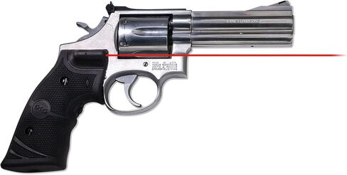 Crimson Trace LG-314 Lasergrips Laser Sight مع هيكل عالي التحمل وتنشيط غريزي لمسدسات المؤخرة المستديرة ذات الإطار Smith & Wesson N، والرماية الدفاعية والمنافسة in Kuwait