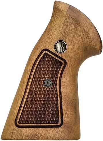 MBT Classic Wooden Grip for Rossi RM 66/64 Revolvers, Natural Wood with 3D Embossed Knurling, Retro Style in Kuwait