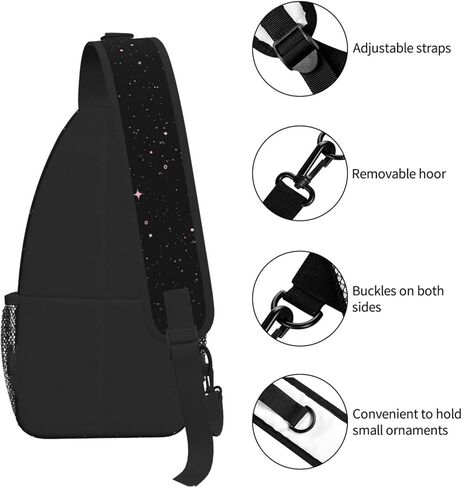 Sling Bag for Women Lightweight Daypack with Adjustable Chest Bag Crossbody Bags for Sports Travel, Hiking in Saudi Arabia