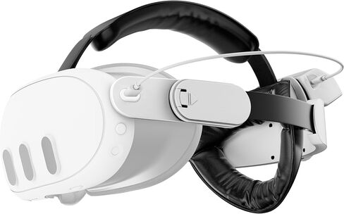 حزام رأس بطارية APEXINNO P3 لـ Meta Quest 3/Quest 3S، حزام رأس VR لوقت تشغيل ممتد مع بطارية مدمجة قابلة لإعادة الشحن، وزن متوازن، شحن سريع، استبدال مريح لحزام النخبة in Kuwait