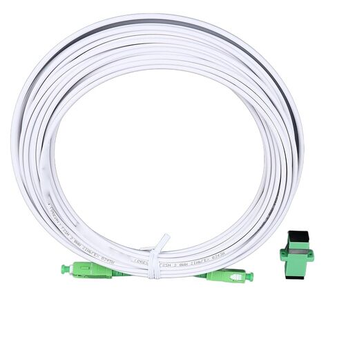 كابل تصحيح SC أحادي الوضع مدرع لـ FTTH FTTB FTTP، مجموعة كابل تمديد مودم بصري موثوق به مع موصل شفة لمحترفي الألياف البصرية والأسر (#1) in Kuwait