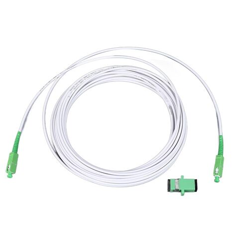 كابل تصحيح SC أحادي الوضع مدرع لـ FTTH FTTB FTTP، مجموعة كابل تمديد مودم بصري موثوق به مع موصل شفة لمحترفي الألياف البصرية والأسر (#2) in Kuwait
