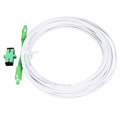 كابل تصحيح SC أحادي الوضع مدرع لـ FTTH FTTB FTTP، مجموعة كابل تمديد مودم بصري موثوق به مع موصل شفة لمحترفي الألياف البصرية والأسر (#2) in Kuwait