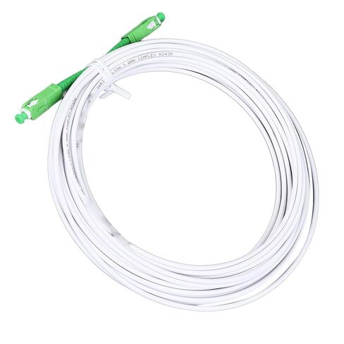 كابل تصحيح SC أحادي الوضع مدرع لـ FTTH FTTB FTTP، مجموعة كابل تمديد مودم بصري موثوق به مع موصل شفة لمحترفي الألياف البصرية والأسر (#4) in Kuwait