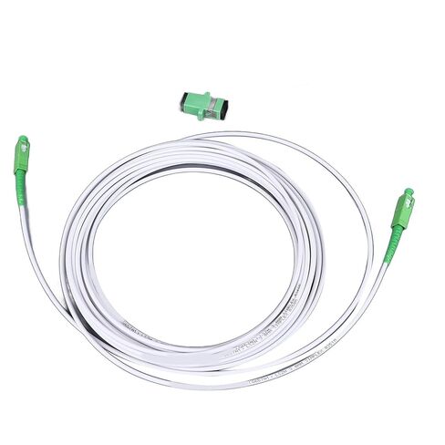كابل تصحيح SC أحادي الوضع مدرع لـ FTTH FTTB FTTP، مجموعة كابل تمديد مودم بصري موثوق به مع موصل شفة لمحترفي الألياف البصرية والأسر (#4) in Kuwait