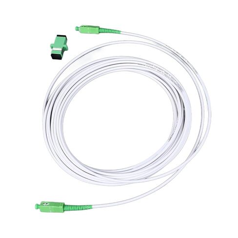 كابل تصحيح SC أحادي الوضع مدرع لـ FTTH FTTB FTTP، مجموعة كابل تمديد مودم بصري موثوق به مع موصل شفة لمحترفي الألياف البصرية والأسر (#4) in Kuwait