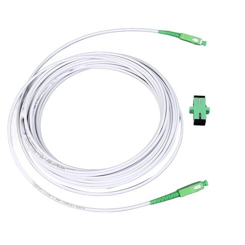 كابل تصحيح SC أحادي الوضع مدرع لـ FTTH FTTB FTTP، مجموعة كابل تمديد مودم بصري موثوق به مع موصل شفة لمحترفي الألياف البصرية والأسر (#4) in Kuwait