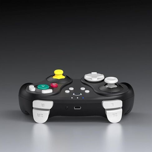 وحدة تحكم بلوتوث NYXI Warrior للتبديل 2/Switch/NGC/Wii/PC، وحدة تحكم لاسلكية للمحترفين مع عصا التحكم/المشغلات ذات تأثير القاعة، Microswitch A/B/X/Y، HD Rumble، قابلة للبرمجة، جيروسكوب ذو 6 محاور in Kuwait