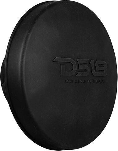 DS18 NXL-IQ6/BK مكبر صوت بحري متحد المحور مقاس 6.5 بوصات ثنائي الاتجاه مع أضواء LED رقمية ومكبر صوت رصاصي 150 وات 4 أوم، مقاوم للماء IP65، زوج in Kuwait