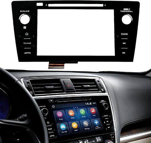 محول رقمي لشاشة تعمل باللمس مقاس 8 بوصات متوافق مع شاشة عرض LCD Subaru Outback Legacy 2018 2019 تعمل باللمس ومزودة بوظائف الهاتف in Kuwait