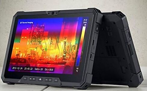 جهاز لوحي Dell Latitude 7202 Rugged 11.6 بوصة يعمل باللمس خارجي، Intel Core M-5Y71، ذاكرة الوصول العشوائي 8 جيجابايت 256 جيجابايت SSD، بلوتوث، كاميرا ويب، Mini HDMI، Windows 11 Professional (متجدد) in Kuwait