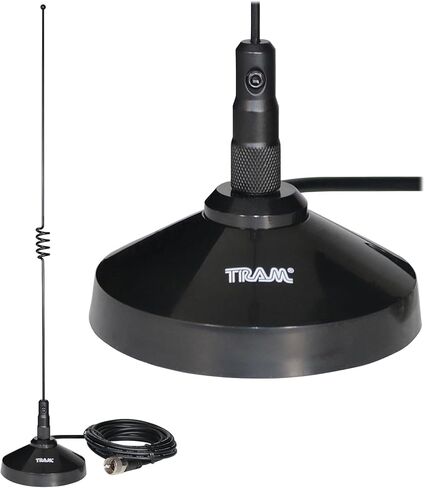 Tram® 100-Watt Pretuned Dual-Band 144 MHz to 148MHz VHF/435 MHz to 450 MHz UHF Amateur Radio Antenna Kit with Magnet Mount and Cable in Kuwait