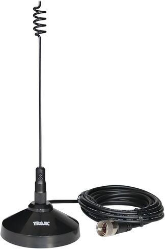 Tram® 100-Watt Pretuned Dual-Band 144 MHz to 148MHz VHF/435 MHz to 450 MHz UHF Amateur Radio Antenna Kit with Magnet Mount and Cable in Kuwait