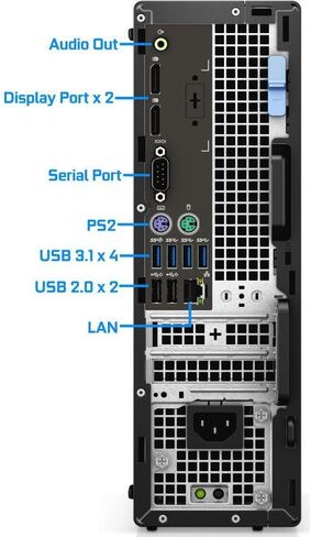 الكمبيوتر المكتبي لمحطة العمل طراز Precision 3450 SFF من Dell | كور i5-11600 - محرك الأقراص الصلبة SSD سعة 512 جيجابايت - ذاكرة الوصول العشوائي 16 جيجابايت | 6 مراكز بسرعة 4.8 جيجا هرتز، WiFi، BT، Win 11 Pro (متجدد) in Kuwait