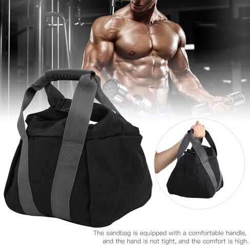 LIZEALUCKY Weightlifting Training Sandbag Fitness Equipment with Reinforced Webbing for Home Gym in Kuwait