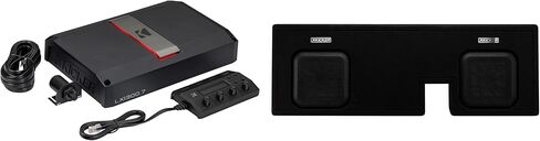 KICKER 51KTDL7T102 Toyota Tacoma Dual 10 "L7T مضخم صوت + LX1300.7 Amp 2-Ohm Loaded Bass Package in Kuwait