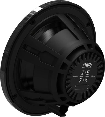 أصوات رطبة (4 أزواج) سلسلة Zero - ZERO-6-XZ-B أسود 6.5 بوصة سلسلة Zero 4-OHM Marine HCLD مكبرات صوت مع ZERO-10-S4-XZ-B 10 بوصة مضخم صوت ضحل 4-OHM وZERO-10-ENC 10 بوصة مقاوم للطقس، مصبوب روتو in Kuwait