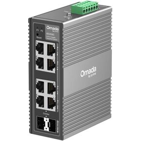 TP-Link Omada 8 Port Gigabit Industrial Switch, Easy Managed, Wide Operating Temperature, Redundant Power, Lightening Protection, Durable Industrial Casing, VLAN, Managed by Omada(IES208G) in Kuwait