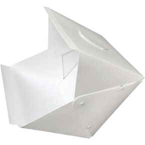 Artibetter Portable Small Photography Light Box with LED Lighting and Dual Color Backdrops 40cm Foldable Photo Studio Tent for Product Display and Shooting in Kuwait